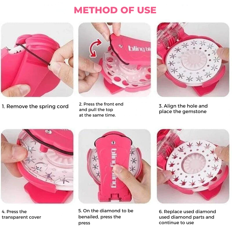 Zszywacz Blinger Gem: Dekoruj swoje akcesoria z blaskiem